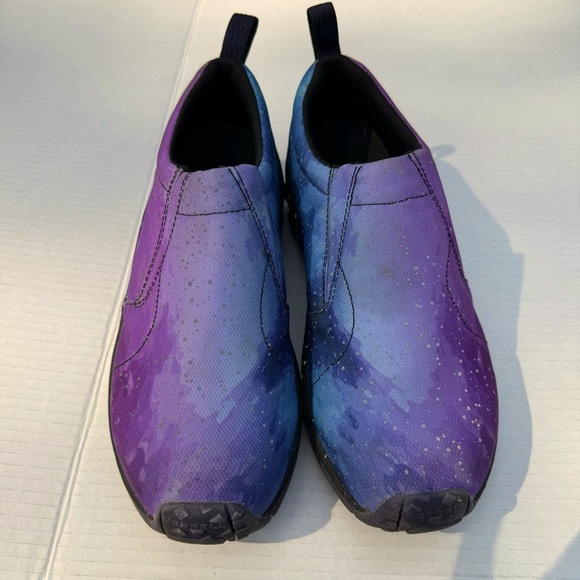 Merrell Jungle Moc Casual NuBuck Galaxy Print Slip On Shoes Men’s Size 9 - Picture 1 of 1